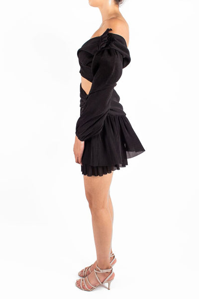 Zimmermann surfer dress black 2025
