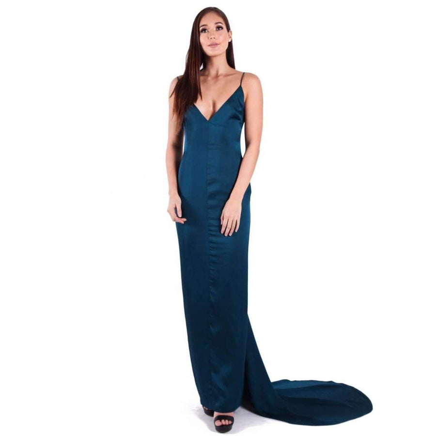 Aquarian Dress Cerulean Blue