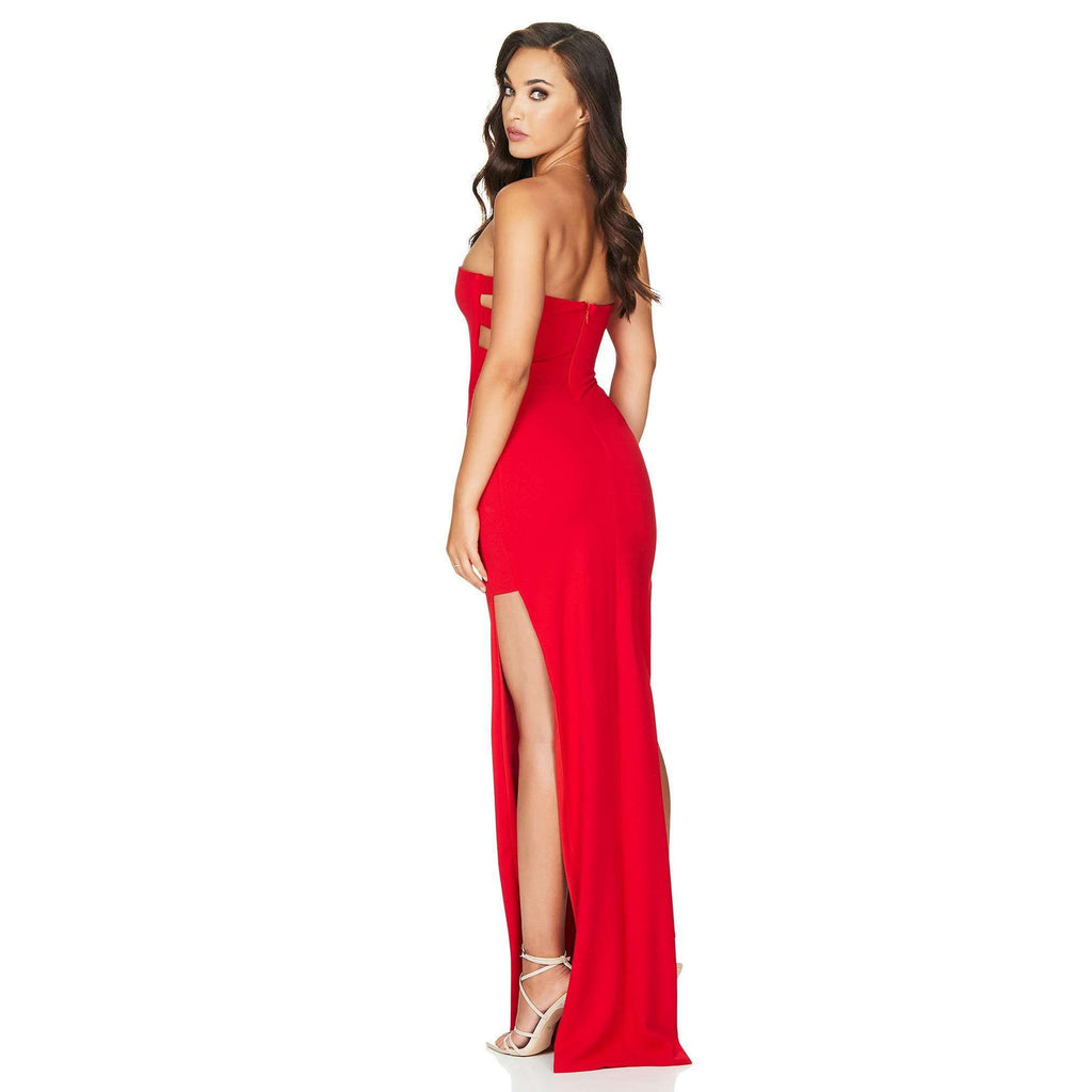 Flaunt Gown Red