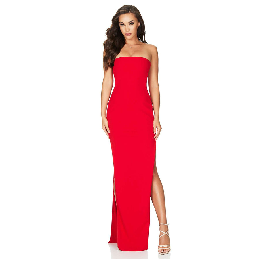 Flaunt Gown Red